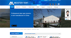 Desktop Screenshot of mr-tent.com